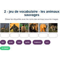 Exercice De Vocabulaire Les Animaux Sauvages My XXX Hot Girl