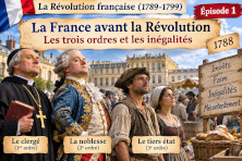 La France en 1788, avant la R&eacute;volution fran&ccedil;aise, avec le peuple confront&eacute; aux difficult&eacute;s de la vie quotidienne.